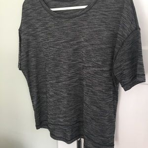 lululemon hi lo crop top